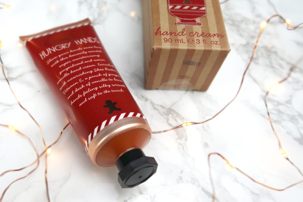 zoella gingerbread hungry hands hand cream review